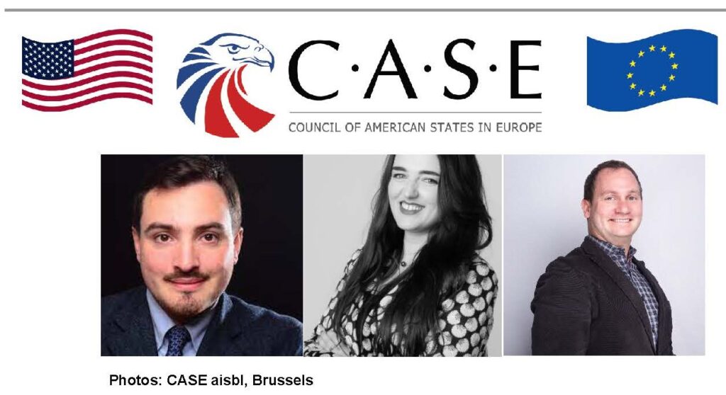 The CASE board members are Luigi Mercuri, NC and Marine L'Herrou, New York and newly elected Daniel P. Dozier.